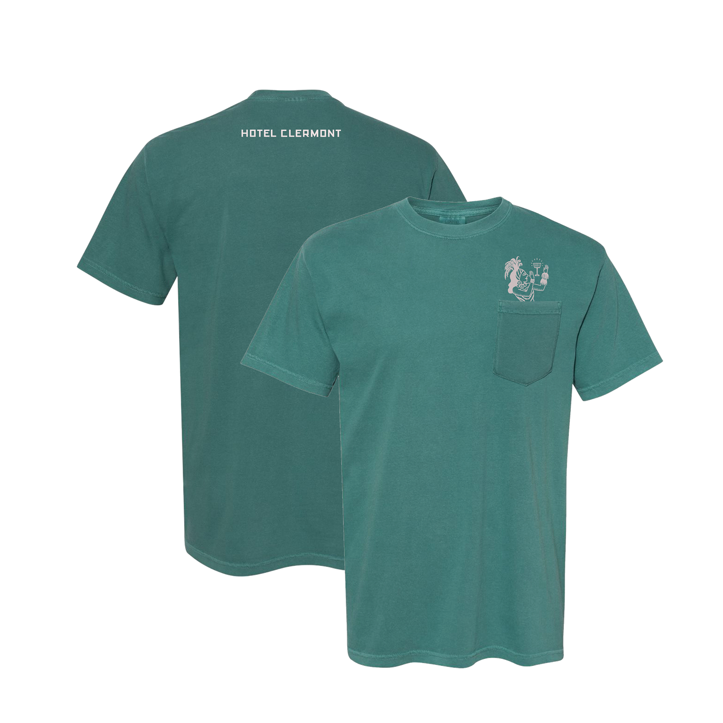 Hotel Clermont Tiny Lou's Pocket Tee