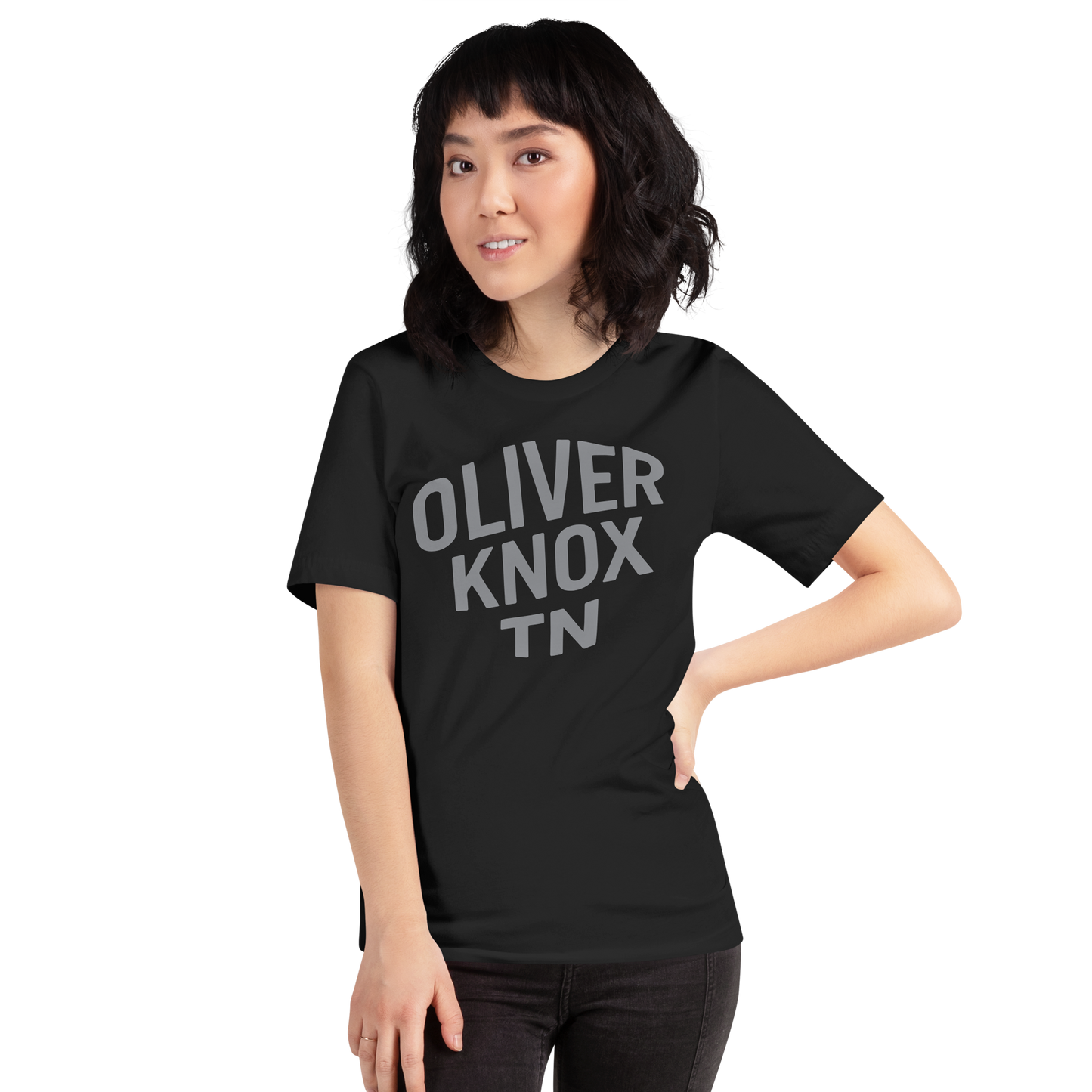 person wearing Oliver Hotel Knoxville TN Tee