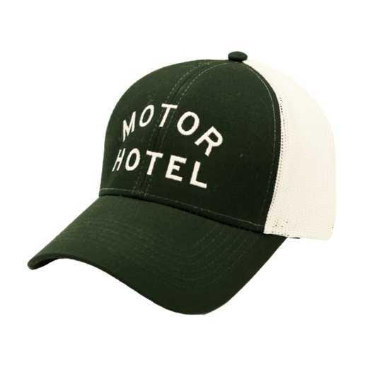 Clermont Motor Hotel Hat - Green