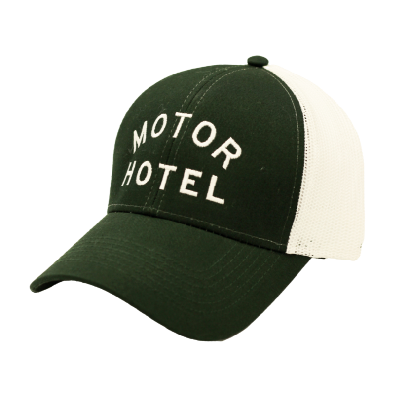 Clermont Motor Hotel Hat - Green